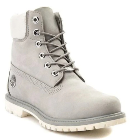 Timberland Shoes - Gray Timberland Boots Size 9!
